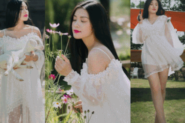 "Công chúa Sao Mai" Thu Hằng trễ nải buông lơi đón tuổi mới