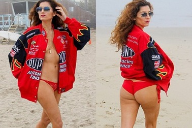 Người đẹp Mỹ khoe thân hình gợi cảm