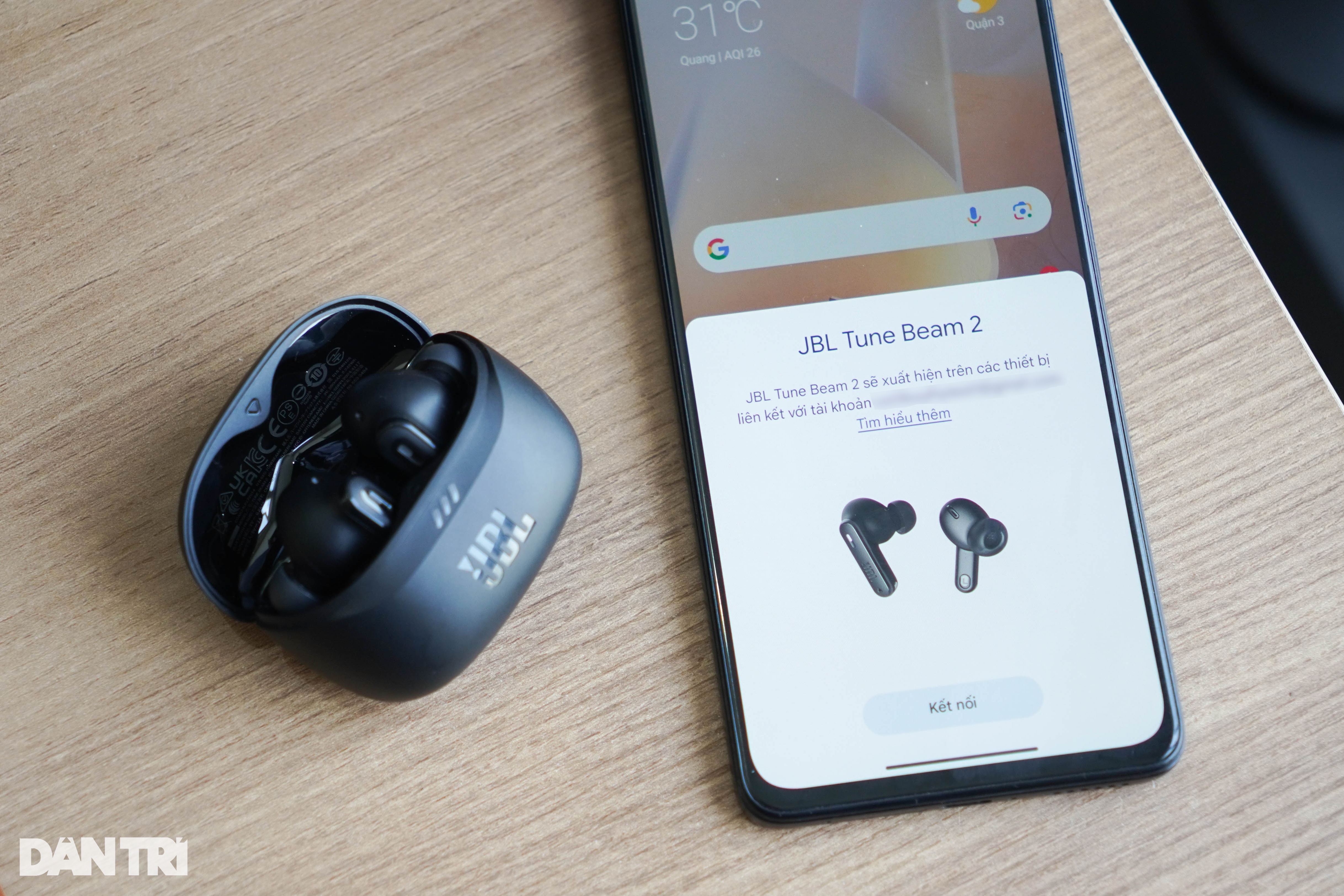 View - Đánh giá tai nghe JBL Tune Beam 2: Tính năng chống ồn cần cải thiện | Báo Dân trí