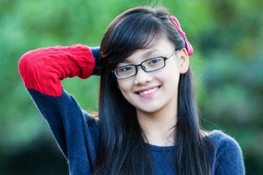 Vẻ đẹp "trong veo" của hoa khôi tuổi teen Thái Nguyên