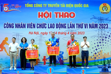 Bế mạc hội thao tại Tổng công ty Truyền tải điện Quốc gia lần thứ VI