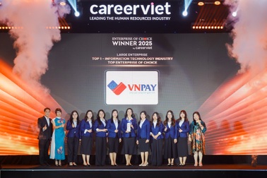 VNPAY nhận loạt giải thưởng về doanh nghiệp được yêu thích của CareerViet