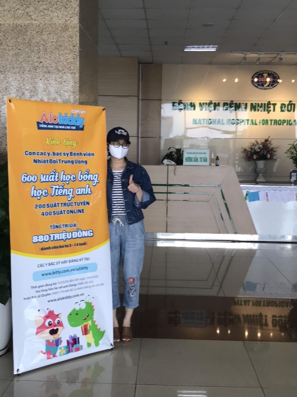 Alokiddy truyền lửa tới tuyến đầu chống dịch Bệnh viện Nhiệt đới Trung ương - 2 Alokiddy truyền lửa tới tuyến đầu chống dịch Bệnh viện Nhiệt đới Trung ương - 2