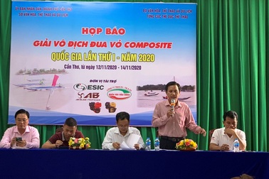 200 người sẽ tham gia giải đua vỏ composite toàn quốc tại Cần Thơ