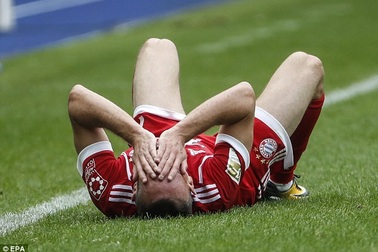 Chấn thương nặng, Ribery có thể phải chia tay sự nghiệp sân cỏ