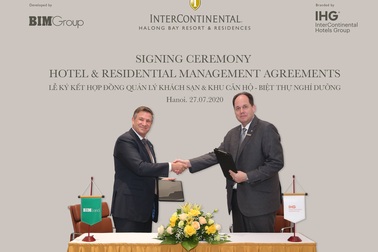 BIM Group bắt tay IHG phát triển dự án nghỉ dưỡng ven biển cao cấp ở Hạ Long