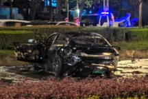 Vụ xe điện Xiaomi bốc cháy sau va chạm: Tài xế tử vong, cửa xe nghi bị kẹt