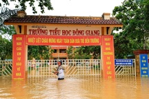 Quảng Trị tiếp tục cho học sinh nghỉ học để đảm bảo an toàn trước mưa lũ