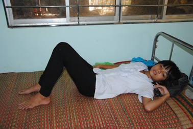 Học sinh nhập viện sau tiêm sở -rubella là do tâm lý dây truyền