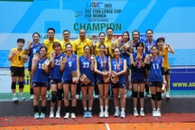Tuyển bóng chuyền nữ Việt Nam vô địch AVC Challenge Cup 2023