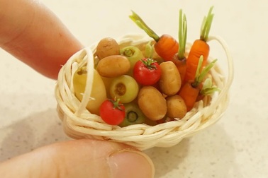 "Phải lòng" đất sét mẹ đảm trổ tài làm đồ chơi tí hon tặng con gái