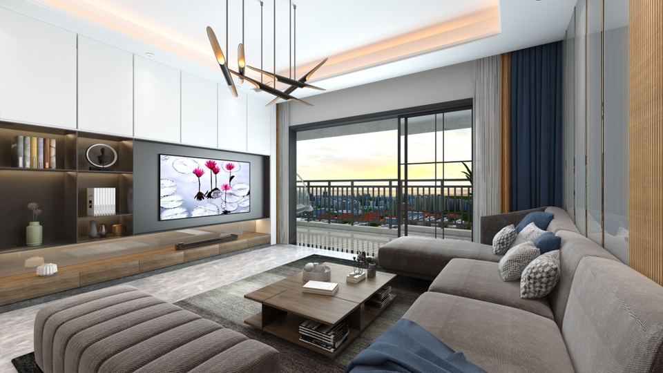Xu hướng nội thất năm 2020: Phòng khách cao cấp đón thế hệ TV OLED siêu mỏng - 2 Xu hướng nội thất năm 2020: Phòng khách cao cấp đón thế hệ TV OLED siêu mỏng - 2