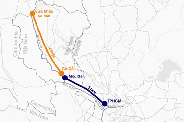Tây Ninh xây dựng cao tốc Gò Dầu - Xa Mát gần 10.300 tỷ đồng