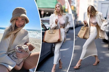 Vẻ đẹp của "gái một con" Elsa Hosk