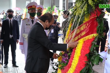 Lễ viếng nguyên Tổng Bí thư Lê Khả Phiêu