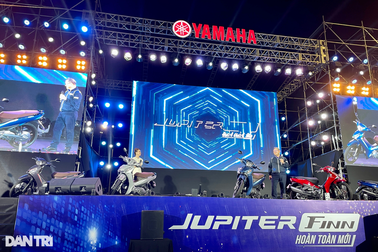 Yamaha ra mắt xe số Jupiter Finn giữa lúc xe ga khan hiếm vì thiếu chip