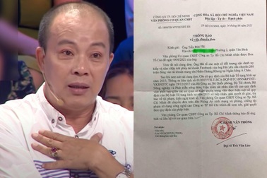 Nghệ sĩ Đức Hải gửi đơn tố cáo đối tượng nặc danh tống tiền