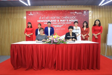 Newstarland và May’s House ký kết hợp tác chiến lược phân phối dòng sản phẩm VinCity