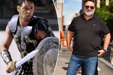Đã “phát tướng”, Russell Crowe vẫn muốn đóng “Võ sĩ giác đấu”