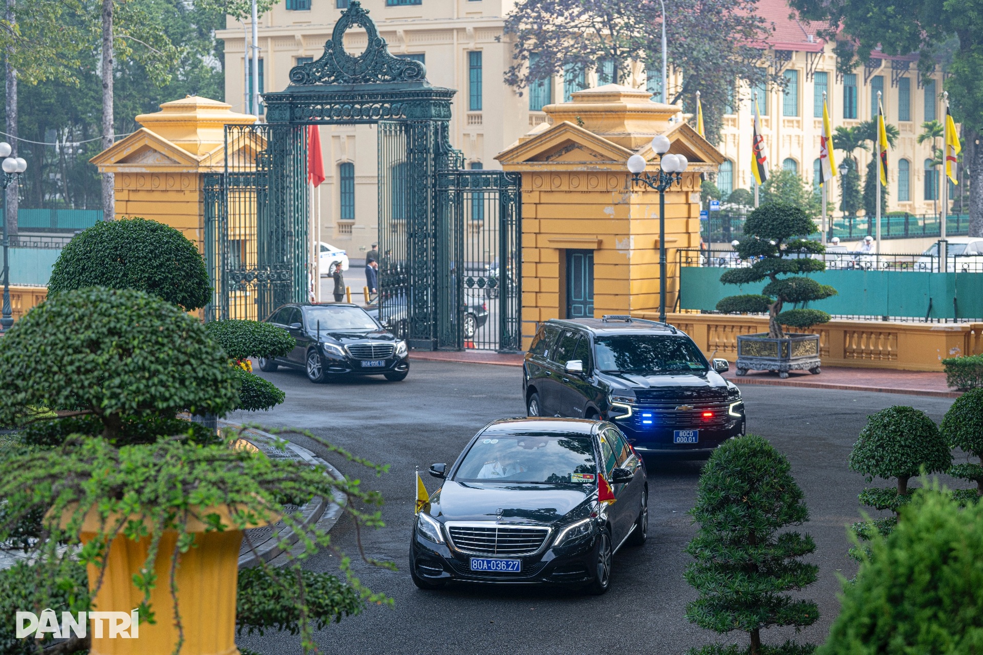 Chủ tịch nước Lương Cường chủ trì lễ đón Quốc vương Brunei thăm Việt Nam - 3