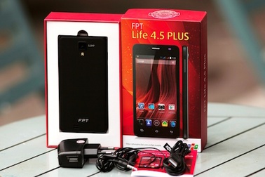 Hình ảnh thực tế smartphone FPT Life 4.5 Plus giá rẻ