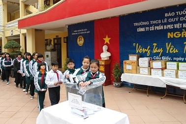 Hà Nội: Kết nối những vòng tay yêu thương tới HS vùng cao 