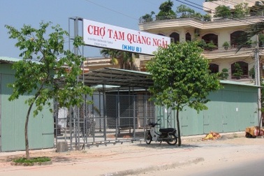 Hôm nay khánh thành chợ tạm Quảng Ngãi