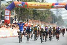 Nick Kergozou lần thứ hai thắng chặng ở cuộc đua xe đạp toàn quốc 2025