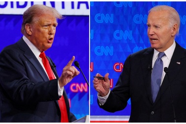 Ông Trump lên tiếng sau khi Tổng thống Biden dừng tranh cử