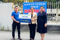 Vietcoco gửi tới người dân vùng lũ miền Trung 48.000 hộp sữa và 1,1 tỷ đồng tiền mặt