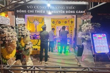 Thiếu tá công an bị đâm tử vong: Lần cuối cùng đưa con trai đi học