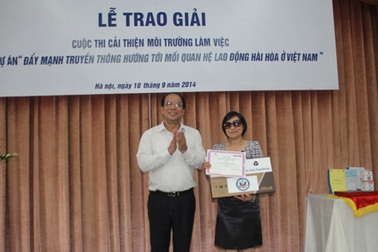 Tổng LĐLĐ VN: Trao giải Cuộc thi “Cải thiện môi trường làm việc”