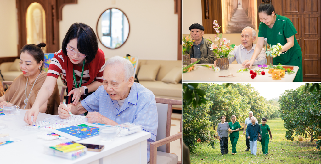 Đi dưỡng lão bán trú tuổi 93: Lựa chọn sống vui giữa vòng tay gia đình và cộng đồng - 4