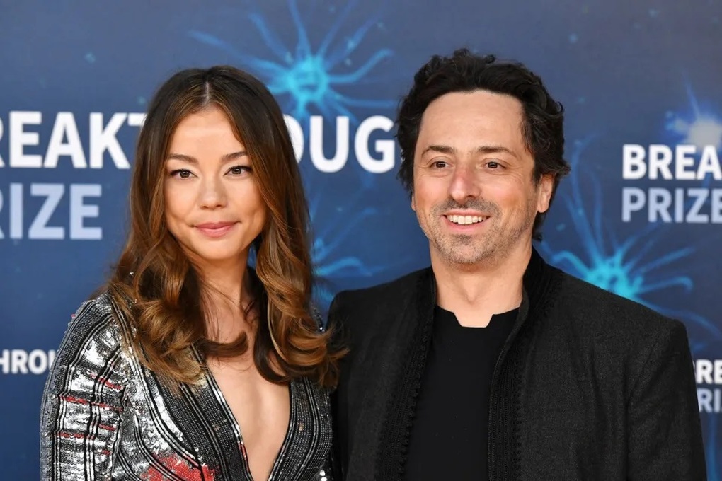 Nicole Shanahan và chồng cũ Sergey Brin khi cả 2 vẫn còn mặn nồng (Ảnh: Getty). Nicole Shanahan và chồng cũ Sergey Brin khi cả 2 vẫn còn mặn nồng (Ảnh: Getty).