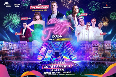 DJ top 100 thế giới sẽ trình diễn tại đại nhạc hội Countdown Grand World