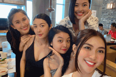 Nhan sắc Thúy Vân và hội mỹ nhân Hoa hậu Hoàn vũ Việt Nam sau nửa năm