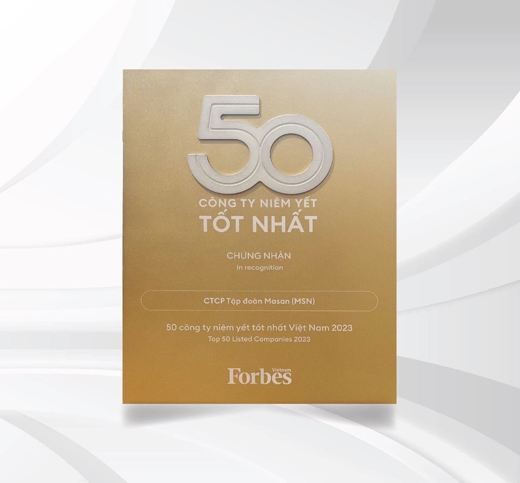 Masan ghi dấu ấn về trách nhiệm với cổ đông, nhà đầu tư qua loạt giải thưởng - 2 Masan ghi dấu ấn về trách nhiệm với cổ đông, nhà đầu tư qua loạt giải thưởng - 2
