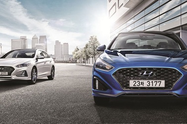 Hyundai Sonata phiên bản nâng cấp chính thức lộ diện