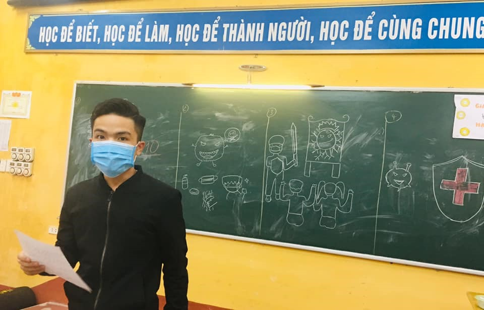 Vĩnh Phúc: Cảm động giờ sinh hoạt lớp thời dịch virus corona (Covid-19) - 2 Vĩnh Phúc: Cảm động giờ sinh hoạt lớp thời dịch virus corona (Covid-19) - 2