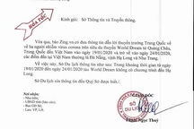 “Bác” thông tin siêu du thuyền World Dream ghé vịnh Hạ Long