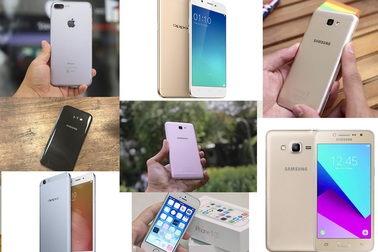 10 điện thoại bán chạy nhất quý I/2017 tại Việt Nam