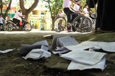Đà Nẵng: Đau đầu vì tin đồn lộ đề thi Sử