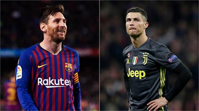 Barca và Juventus không vào chơi chung kết nhưng Messi và Ronaldo được đánh giá cao nhờ màn trình diễn cá nhân.