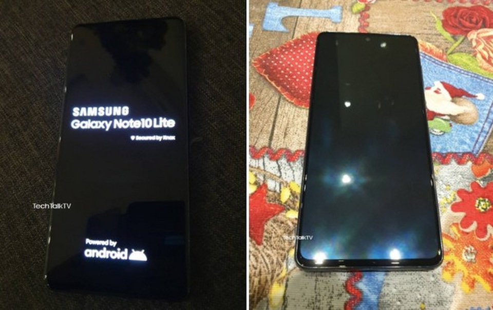 Lộ ảnh thực tế Galaxy Note10 Lite, cụm camera giống Pixel 4 XL - 1 Lộ ảnh thực tế Galaxy Note10 Lite, cụm camera giống Pixel 4 XL - 1