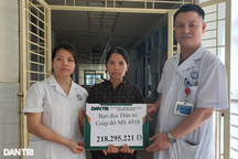 Bạn đọc Dân trí giúp đỡ người đàn ông bỏng điện gần 220 triệu đồng