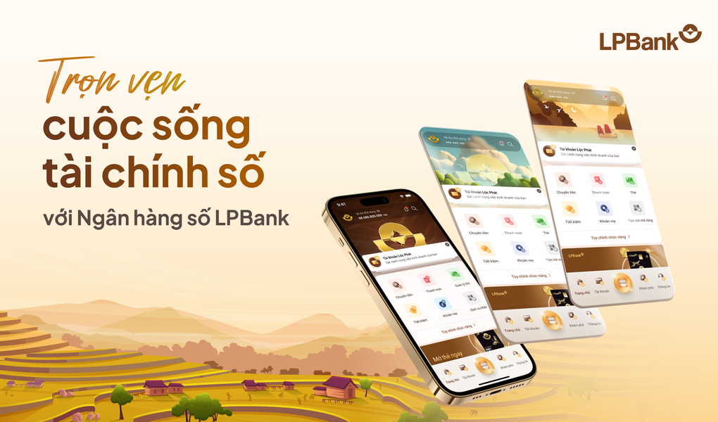 LPBank ra mắt giao diện mới của ứng dụng ngân hàng số - 3 LPBank ra mắt giao diện mới của ứng dụng ngân hàng số - 3