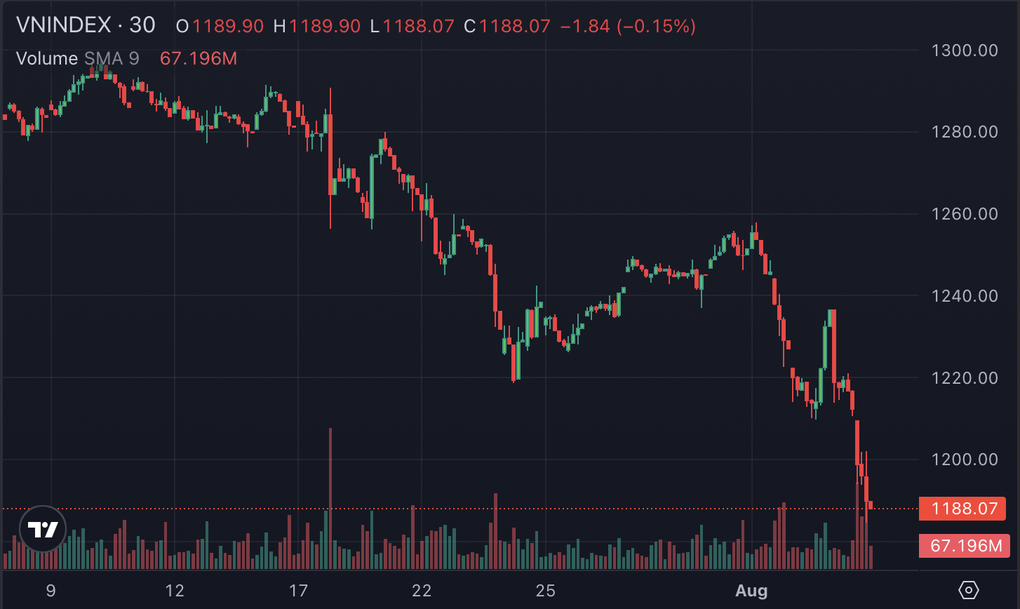 Chứng khoán chao đảo vì bán tháo, VN-Index mất gần 50 điểm - 1