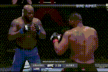 "Quái thú đen" tung ba cú đấm khiến đối thủ bất động