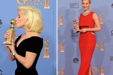 Khoảnh khắc đẹp của sao bên giải thưởng Quả cầu vàng