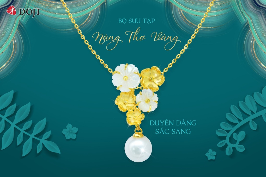 Vẻ đẹp hoa bạch tuyết mai trong bộ sưu tập trang sức của Doji - 1 Vẻ đẹp hoa bạch tuyết mai trong bộ sưu tập trang sức của Doji - 1
